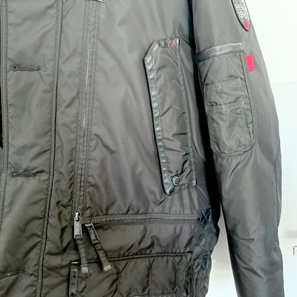 Pajar Men's Winter Parka Jacket Black Medium - Picture 7 of 9